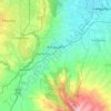 Amaguaña topographic map, elevation, relief