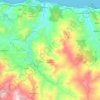 San Mauro Castelverde topographic map, elevation, relief