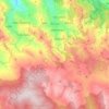 Tortorici topographic map, elevation, relief