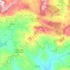 Santo Stefano Quisquina topographic map, elevation, relief