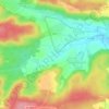 Haselbach topographic map, elevation, relief