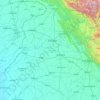 Punjab topographic map, elevation, relief