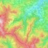Fanano topographic map, elevation, relief