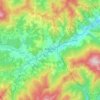 Borgo Val di Taro topographic map, elevation, relief