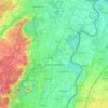 Dilsen-Stokkem topographic map, elevation, relief