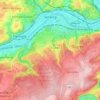 Seraing topographic map, elevation, relief