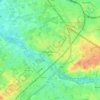Sint-Lambrechts-Herk topographic map, elevation, relief