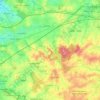 Silly topographic map, elevation, relief
