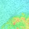 济南市 topographic map, elevation, relief