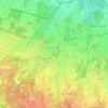 Pelt topographic map, elevation, relief