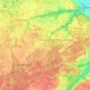 Gruitrode topographic map, elevation, relief