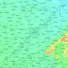 聊城市 topographic map, elevation, relief