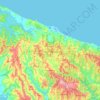 Arnavutköy topographic map, elevation, relief