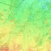 Neerpelt topographic map, elevation, relief