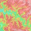 Vresse-sur-Semois topographic map, elevation, relief