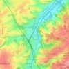 Limelette topographic map, elevation, relief
