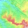 Vaals topographic map, elevation, relief