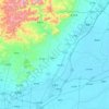 卫辉市 topographic map, elevation, relief