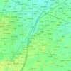 红旗区 topographic map, elevation, relief