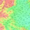 河南省 topographic map, elevation, relief