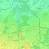 Hamont-Achel topographic map, elevation, relief