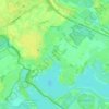 Thorn topographic map, elevation, relief