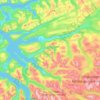 Møre og Romsdal topographic map, elevation, relief