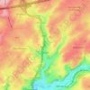 Dison topographic map, elevation, relief