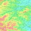 洛阳市 topographic map, elevation, relief