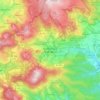 Bischofsheim a.d.Rhön topographic map, elevation, relief