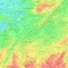 Sint-Truiden topographic map, elevation, relief