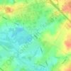 Mal topographic map, elevation, relief