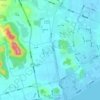 岔河 topographic map, elevation, relief