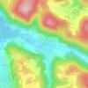 Rohrbach topographic map, elevation, relief