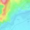 Cheia topographic map, elevation, relief