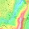 Rio Machangara topographic map, elevation, relief